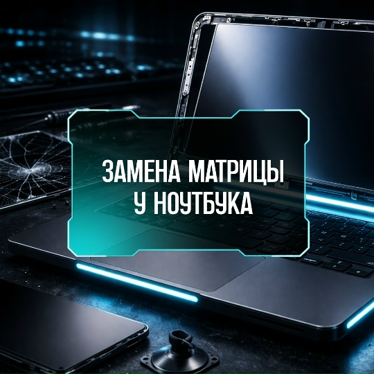 Фотография услуги «Замена матрицы у ноутбука»
